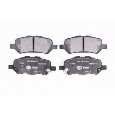 8DB 355 023-051 HELLA Комплект гальмівних колодок дисковий гальм