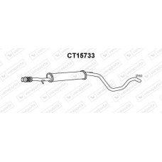 CT15733 VENEPORTE Глушник вихлопних газів кінцевий