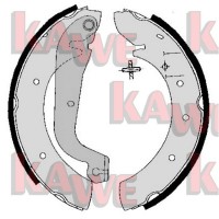 05020 KAWE Комплект гальмівних колодок