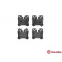 P 83 076 BREMBO Комплект гальмівних колодок дисковий гальм