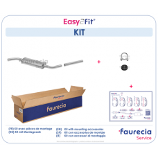 FS80207 Faurecia Середній глушник вихлопних газів