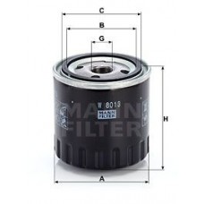 W 8013 MANN-FILTER Масляний фільтр