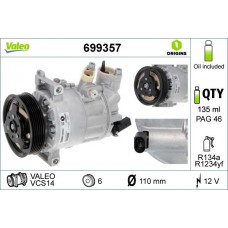 699357 VALEO Компресор кондиціонера