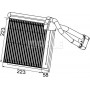 AE 98 000P MAHLE Випарник кондиціонера