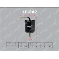 LF-242 LYNXauto Паливний фільтр