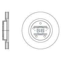 SD4082 Hi-Q Гальмівний диск