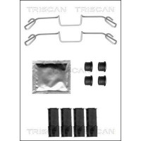 8105 101660 TRISCAN Комплектуючі колодки дискового гальма