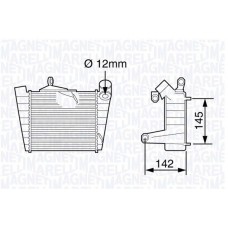 Интеркулер MAGNETI MARELLI 351319203620