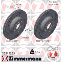 150.3482.53 ZIMMERMANN Гальмівний диск