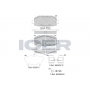 182345 ICER Комплект гальмівних колодок дисковий гальм