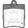BPA0709.10 OPEN PARTS Комплект гальмівних колодок дисковий гальм