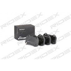 402B0637 RIDEX Комплект гальмівних колодок дисковий гальм