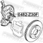 0482-Z30F FEBEST Ступиця колеса