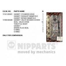 J1248032 NIPPARTS Комплект прокладок головка циліндра