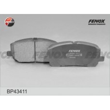 BP43411 FENOX Комплект гальмівних колодок дисковий гальм
