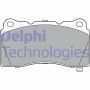 LP3362 DELPHI Комплект гальмівних колодок дисковий гальм