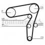 CT1106K1 CONTINENTAL CTAM Комплект ременя ГРМ