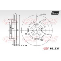 861327 MAXTECH Гальмівний диск