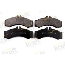 6001092 KRAFT AUTOMOTIVE Комплект гальмівних колодок дисковий гальм