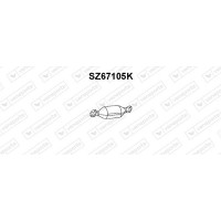 SZ67105K VENEPORTE Катализатор