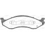 BPA0467.20 OPEN PARTS Комплект гальмівних колодок дисковий гальм