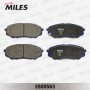 E500563 MILES Комплект гальмівних колодок дисковий гальм