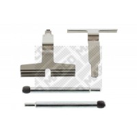 9621 MAPCO Комплектуючі колодки дискового гальма