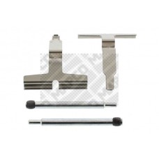9621 MAPCO Комплектуючі колодки дискового гальма