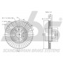 1815313654 sbs Гальмівний диск