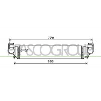 FT060N001 PRASCO Интеркулер