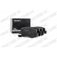 402B0420 RIDEX Комплект гальмівних колодок дисковий гальм