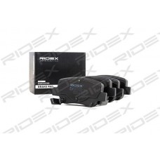 402B0420 RIDEX Комплект гальмівних колодок дисковий гальм