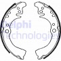 LS1509 DELPHI Комплект гальмівних колодок
