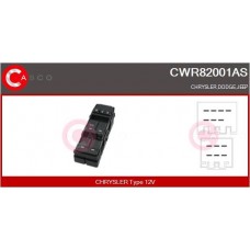 CWR82001AS CASCO Вимикач склопідйомник