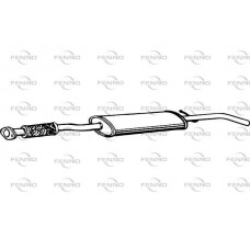 P2212 FENNO Середній глушник вихлопних газів