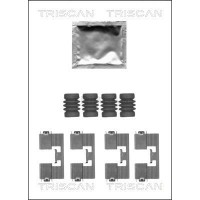 8105 241621 TRISCAN Комплектуючі колодки дискового гальма