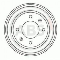 5253-S A.B.S. Гальмівний барабан