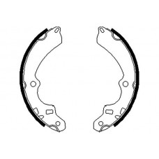 KBS-8918 KAVO PARTS Комплект гальмівних колодок