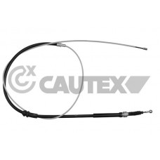 763057 CAUTEX Тросик, cтояночный тормоз