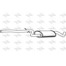 P1374 FENNO Середній глушник вихлопних газів