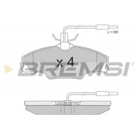 BP2686 BREMSI Комплект гальмівних колодок дисковий гальм