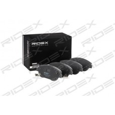 402B0824 RIDEX Комплект гальмівних колодок дисковий гальм