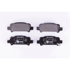 8DB 355 009-401 HELLA PAGID Комплект гальмівних колодок дисковий гальм