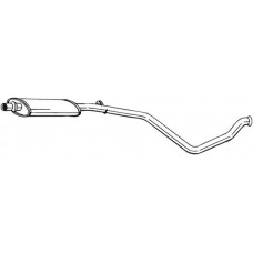 282-795 BOSAL Середній глушник вихлопних газів