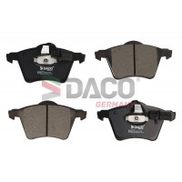 321010 DACO Germany Комплект гальмівних колодок дисковий гальм