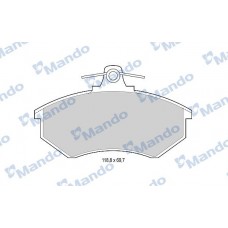 MBF015088 MANDO Комплект гальмівних колодок дисковий гальм