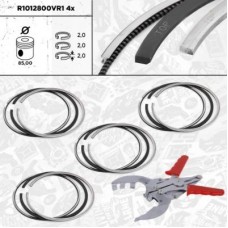 R1012800VR1 ET ENGINETEAM Комплект поршневих кілець