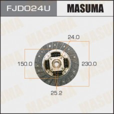 FJD024U MASUMA Диск зчеплення