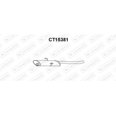 CT15381 VENEPORTE Предглушник вихлопних газів