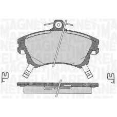 363916060335 MAGNETI MARELLI КомплеК т гальмівних колодок, дискове гальмо